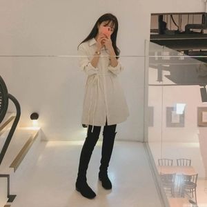 Cherrykoko loosefit shirtdress with sash